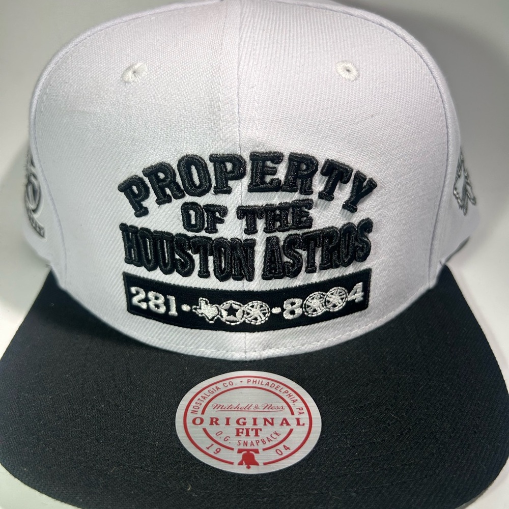 M Mitchell & Ness Houston Astros Mike Jones 2025 snapback